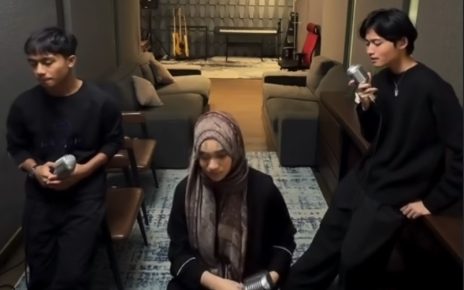 Rizwan Fadilah, Betrand Peto dan Nabila Taqiyyah Buat Cover Lagu ‘Pada-Mu Kubersujud’
