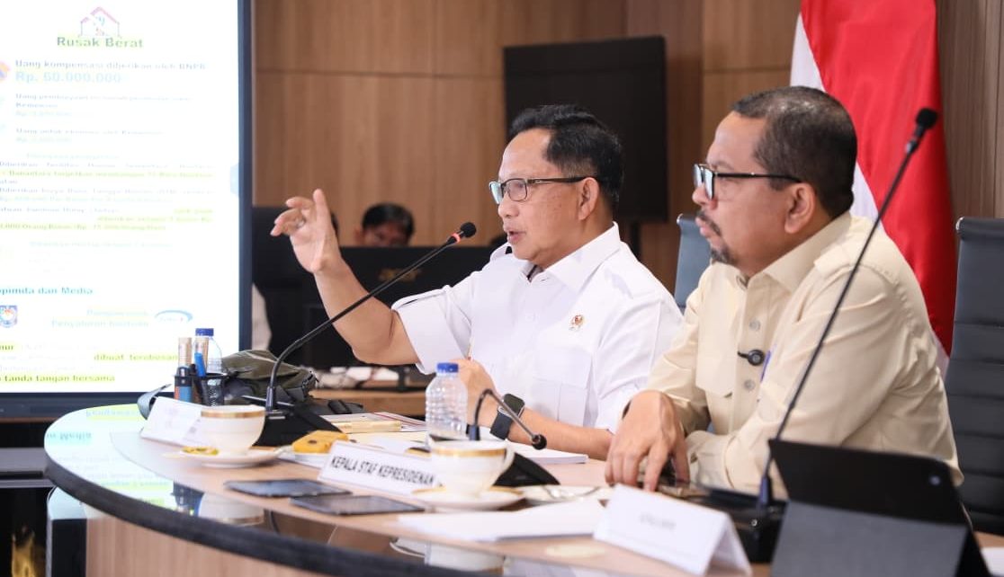 Satgas PRR Ajak Daerah Tak Terdampak Bantu Daerah Terdampak Bencana