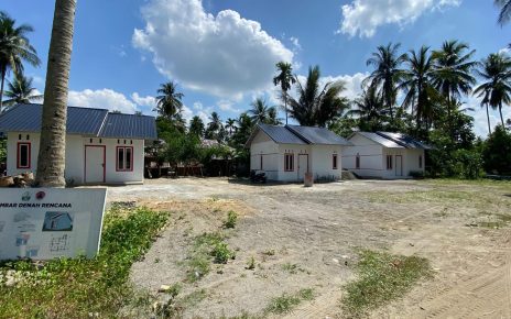 Unit percontohan huntap di Kecamatan Juli, Bireuen, Aceh