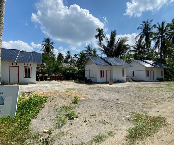 Unit percontohan huntap di Kecamatan Juli, Bireuen, Aceh