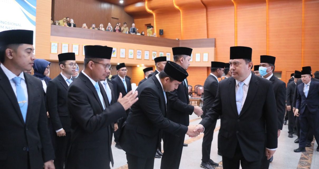 Pelantikan di Kemendagri