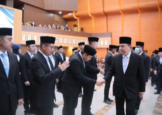 Pelantikan di Kemendagri