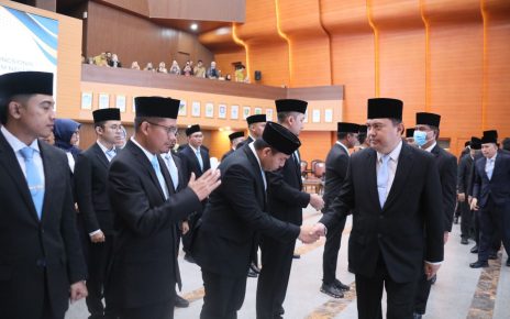 Pelantikan di Kemendagri