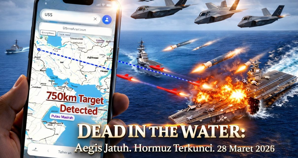 DEAD IN THE WATER: Ketika Matematika Mengalahkan Teknologi, Ancaman Kiamat Ekonomi di Selat Hormuz