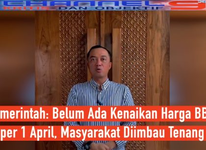 Pemerintah: Belum Ada Kenaikan Harga BBM per 1 April, Masyarakat Diimbau Tenang