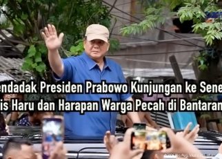 Mendadak Presiden Prabowo Kunjungan ke Senen, Tangis Haru dan Harapan Warga Pecah di Bantaran Rel