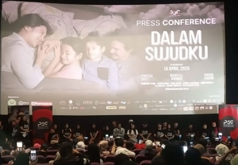 Film ‘Dalam Sujudku’ tentang Pencarian Makna Spiritual, Siap Tayang 16 April 2026