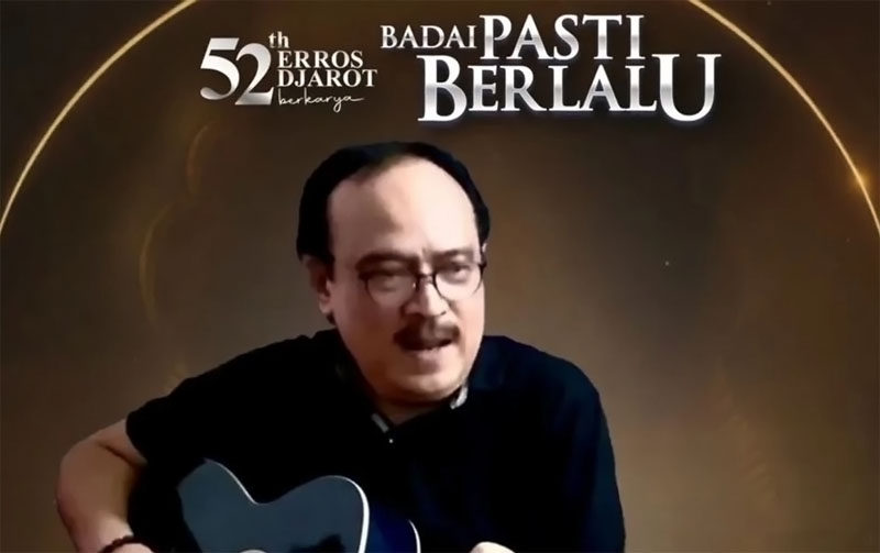 Erros Djarot Siap Gelar Konser ‘Badai Pasti Berlalu’ Rayakan 52 Tahun Berkarya