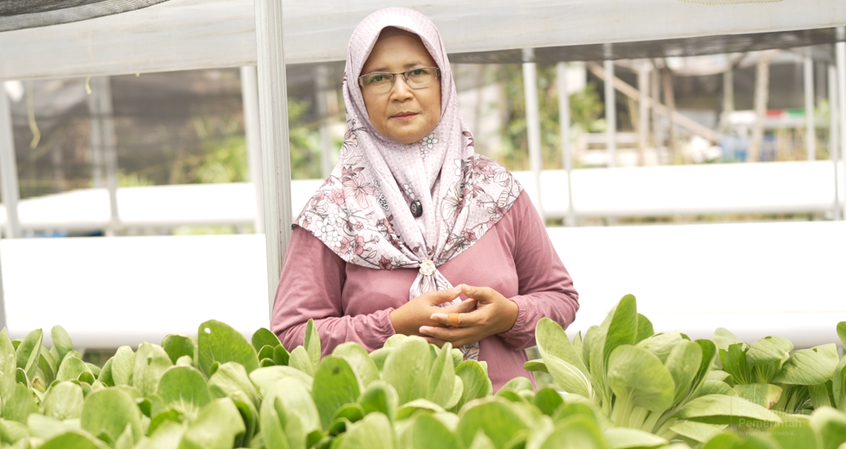 sayur/petani perempuan
