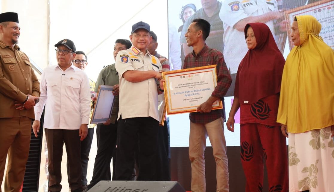 Gelontorkan Dana Tahap II, Pemerintah Percepat Perbaikan Rumah Terdampak Bencana