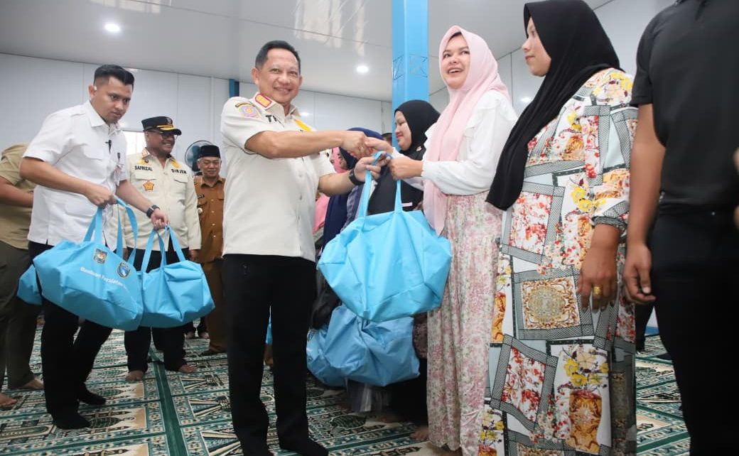 Kasatgas PRR Saluran Bantuan di Bener Meriah, Ketahanan Sosial Menguat