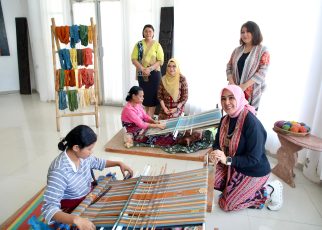 Ketua Harian Dekranas Dorong Penguatan Pemasaran dan Kreativitas Tenun di Belu