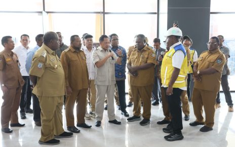 Mendagri Tito Tinjau Kawasan Pusat Pemerintahan Papua Barat
