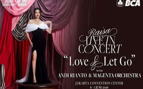 Raisa Kembali Gandeng Andi Rianto di Konser ‘Love & Let Go’ di Senayan, Jakarta
