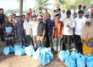 Satgas PRR Salurkan Bansos