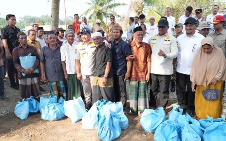 Satgas PRR Salurkan Bansos