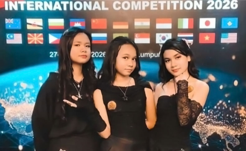 Trio Tarigan Melodies Berhasil Borong Penghargaan di Ajang Internasional di Malaysia