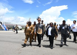 Wamendagri Ribka Haluk Sebut Transformasi Bandara Douw Aturure di Nabire Jadi Simbol Harapan