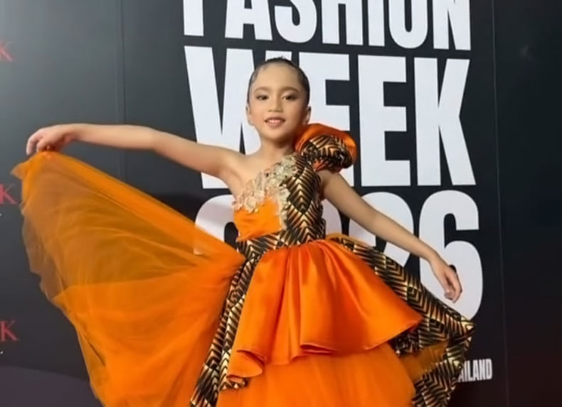 Annisa Dalimunthe Sukses Melenggang di Bangkok City International Fashion Week 2026