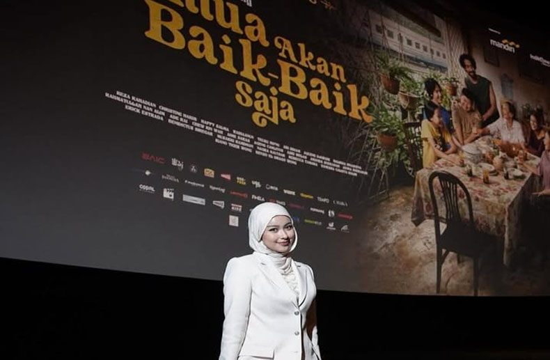 Aquene Djorghi Nyanyi Lagu Tema Original Soundtrack Film ‘Semua Akan Baik-Baik Saja’