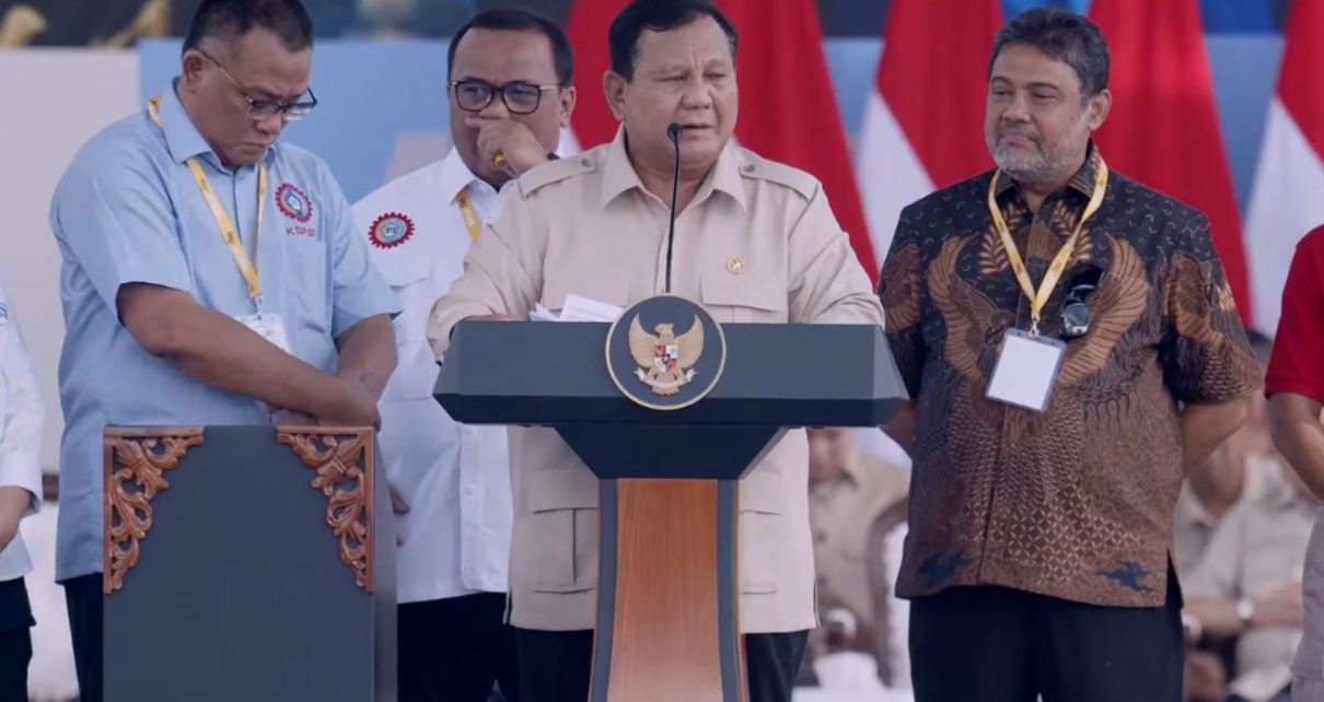 Prabowo bela ojol