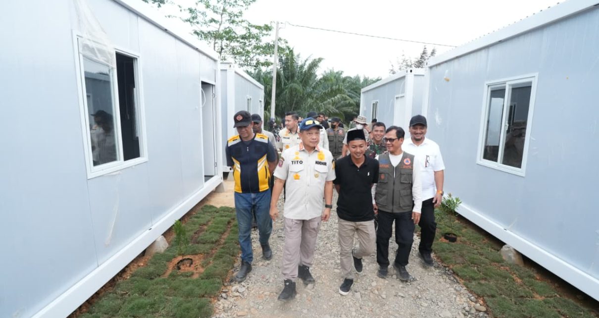 Tinggalkan Tenda, Warga Lubuk Sidup Mulai Hidup Baru di Huntara