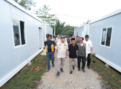 Tinggalkan Tenda, Warga Lubuk Sidup Mulai Hidup Baru di Huntara