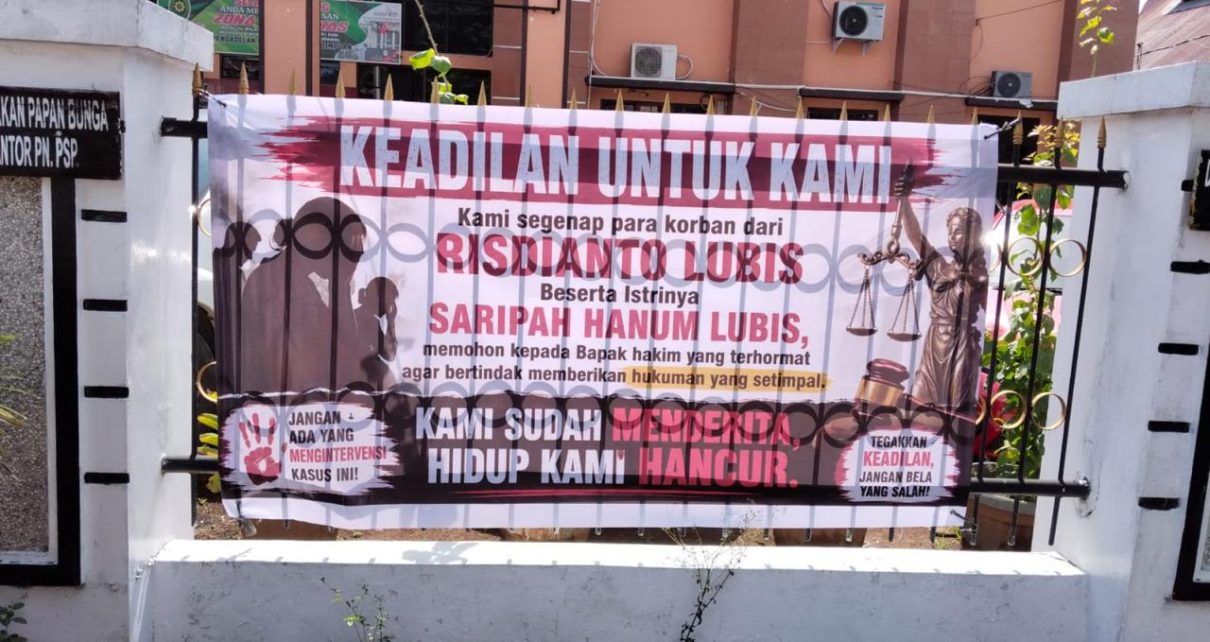 Koalisi Korban Dugaan Penipuan Rp10,2 M Minta Sidang di Padangsidimpuan Diawasi Lembaga Negara