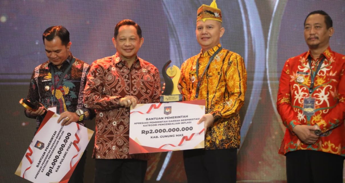 Mendagri Apresiasi Daerah Berprestasi