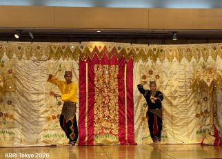Ragam Hias Minangkabau Meriahkan Festival Budaya Indonesia di Tokyo