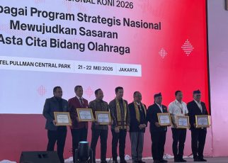 UNJ Raih Penghargaan Bergengsi dari KONI Pusat pada Rakernas 2026, Perkuat Posisi sebagai Kampus Rujukan Ilmu Keolahragaan Nasional