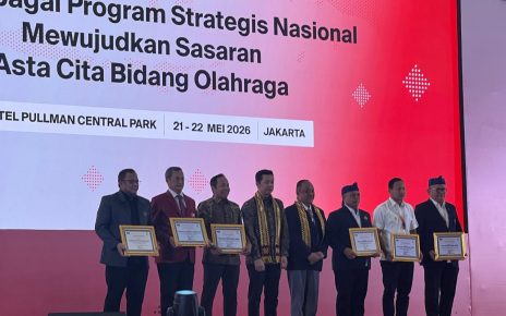 UNJ Raih Penghargaan Bergengsi dari KONI Pusat pada Rakernas 2026, Perkuat Posisi sebagai Kampus Rujukan Ilmu Keolahragaan Nasional
