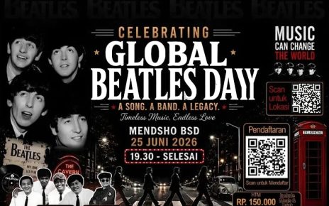 Meriahnya Perayaan Global Beatles Day 2026 di Mendsho BSD, Tangerang Selatan