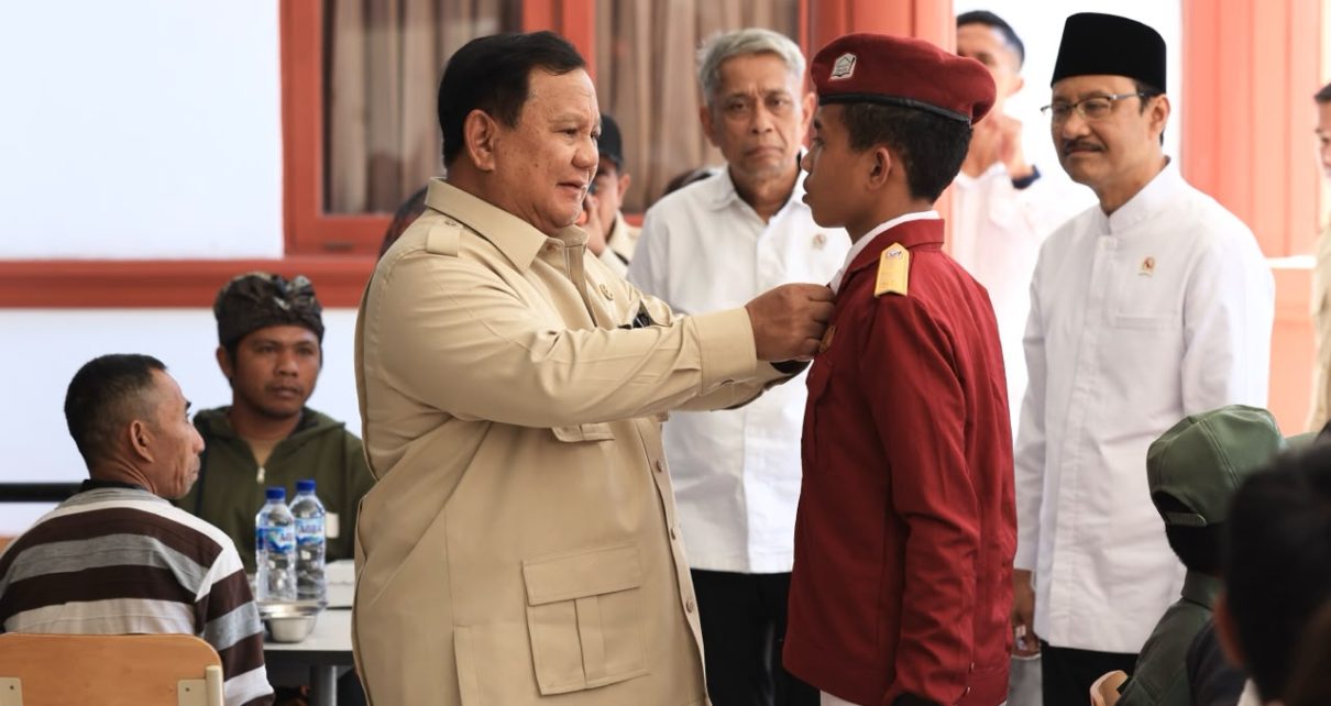 Prabowo/sekolah rakyat