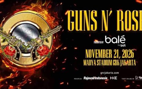 Guns N’ Roses Siap Gelar Konser di Madya Stadium GBK, Jakarta 21 November 2026