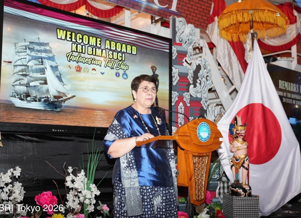 KRI Bima Suci di Nagasaki, Dubes Kartini Sebut Simbol Kuat Persahabatan Indonesia-Jepang