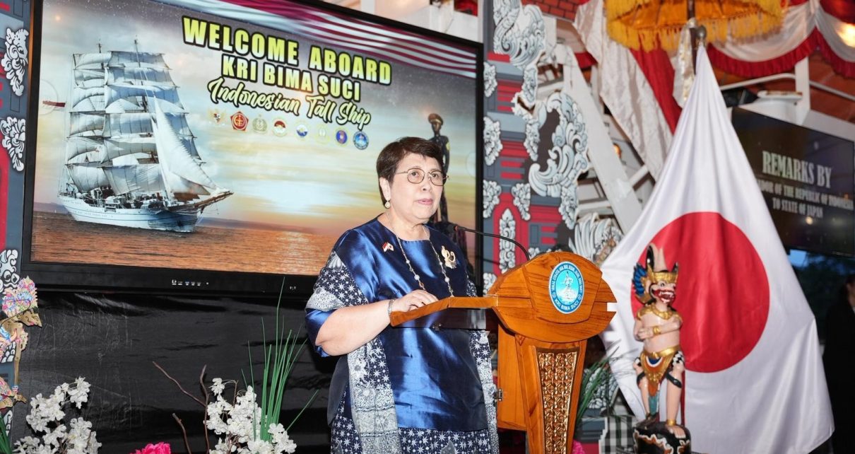 KRI Bima Suci di Nagasaki, Dubes Kartini Sebut Simbol Kuat Persahabatan Indonesia-Jepang