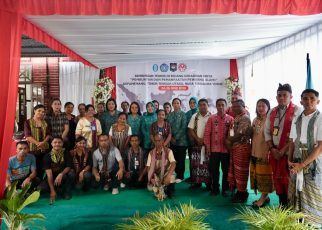 Ketua Umum PKK Tenun Belu NTT
