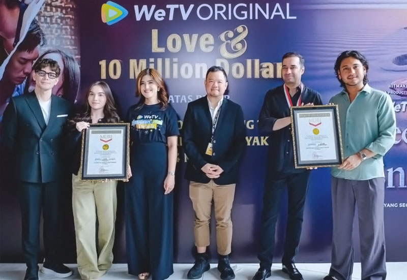 Serial 'Love and 10 Million Dollars' Raih Penghargaan MURI, Trending di 34 negara
