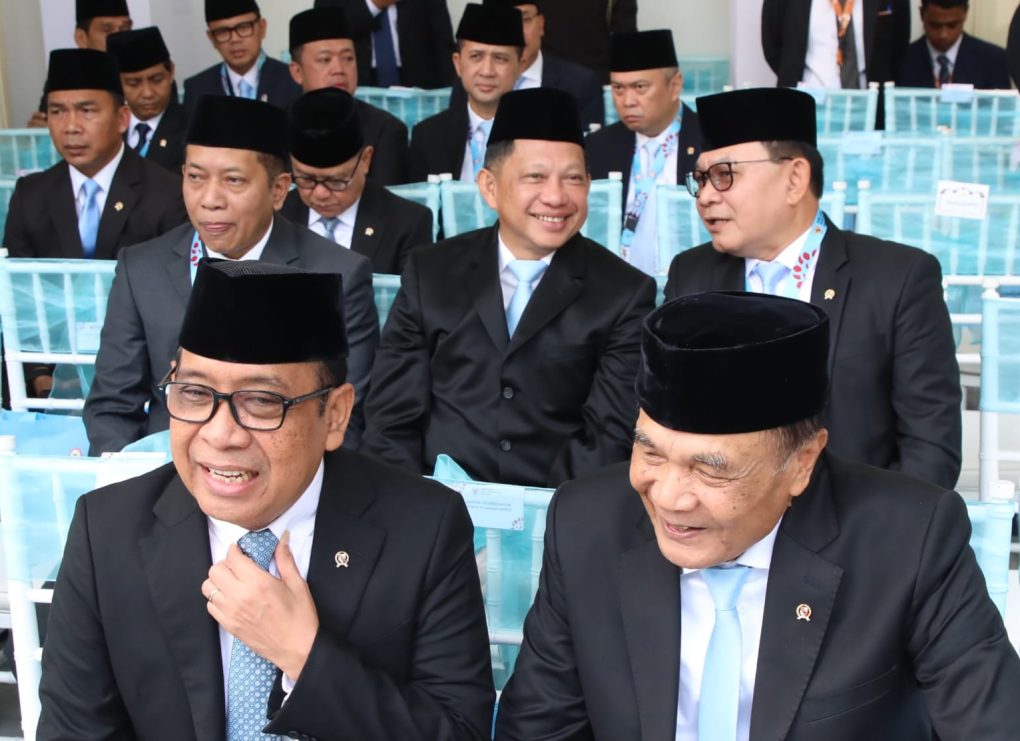 Mendagri Hadiri Upacara Peringatan Hari Lahir Pancasila 2026 di Gedung Pancasila