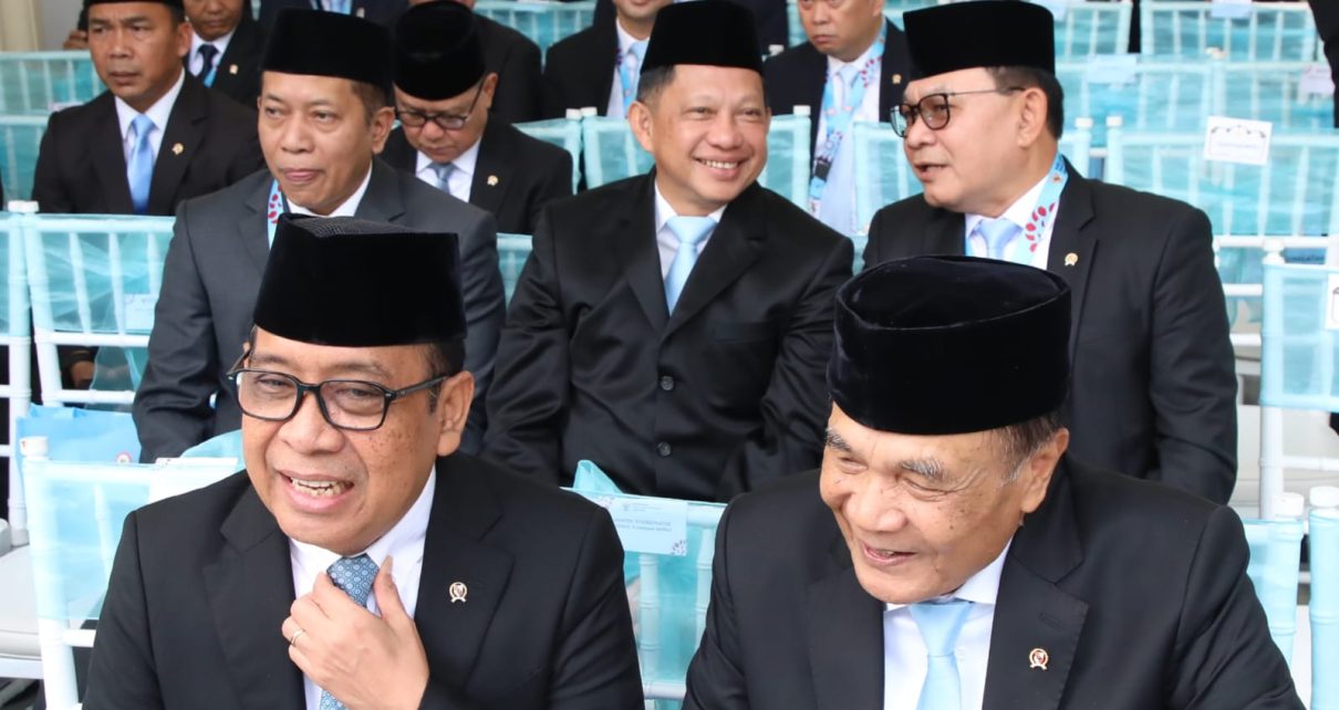 Mendagri Hadiri Upacara Peringatan Hari Lahir Pancasila 2026 di Gedung Pancasila