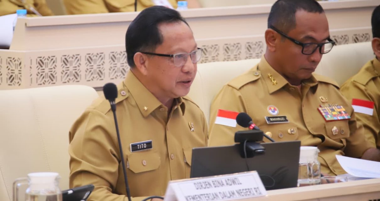 Mendagri Apresiasi Komisi II DPR RI Dukung Penguatan Wilayah Perbatasan