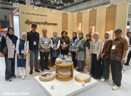 Mengusung Tema Keberlanjutan, Produk Dekorasi Rumah Indonesia Hadir di Interior Lifestyle Tokyo 2026