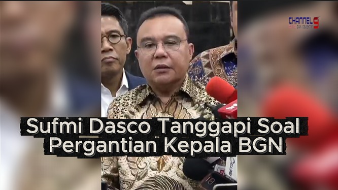 ufmi Dasco Tanggapi Soal Pergantian Kepala BGN