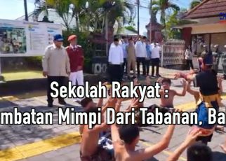 Sekolah Rakyat: Jembatan Mimpi Dari Tabanan, Bali