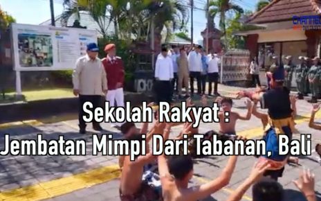 Sekolah Rakyat: Jembatan Mimpi Dari Tabanan, Bali