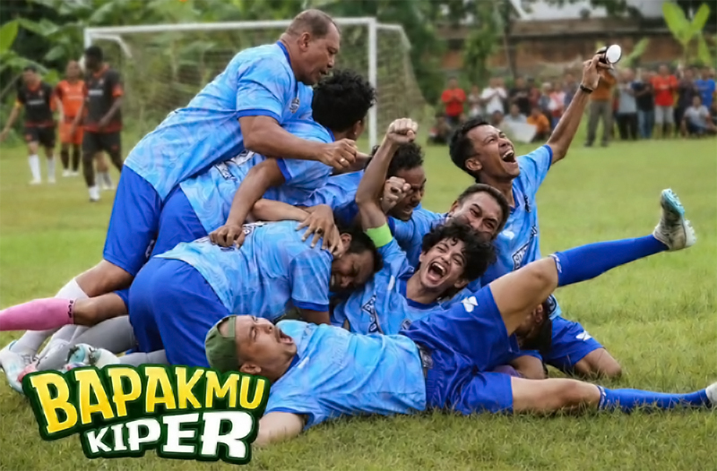 Entelekey Sinema Indonesia Rilis Teaser 'Bapakmu Kiper', Tarkam-Drama Ayah dan Anak