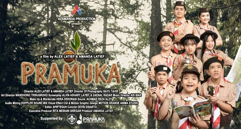 Alamanda Pictures dan Kwarnas Luncurkan Film ‘Pramuka’, Keluarga Sarat Nilai Karakter