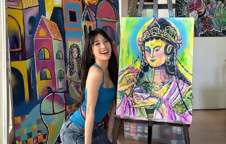 Mandy CJ Gelar Pameran Tunggal ‘The Way Back’ Angkat tentang Isu Toleransi Beragama