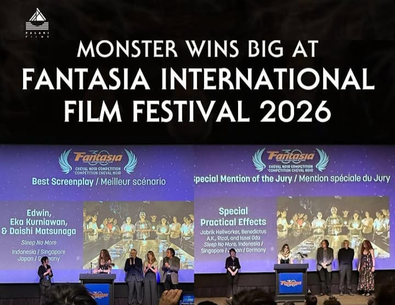 Film ‘Monster Pabrik Rambut’ Borong Penghargaan di Fantasia Film Festival di Kanada